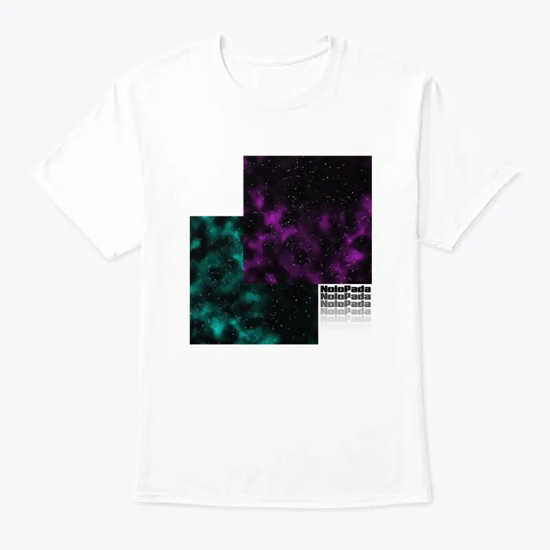 Parallel Galaxies Tee - White